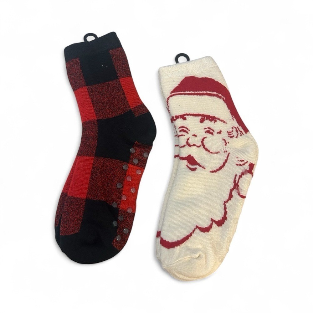 Festive Christmas Youth Socks - The COZY Sock Collection - NWT - (2) Pair